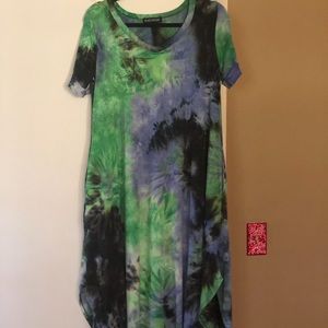 Multicolor comfortable House dress